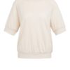 YAYA - Top džerzejový s raglanovými rukávmi - cloud creme white
