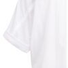 YAYA - Blúzka so širokými rukávmi a pletenými detailmi - pure white