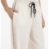 YAYA - Nohavice voľné s ozdobným prešitím - cloud creme white