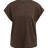 YAYA - Top s okrúhlym výstrihom - aubergine purple