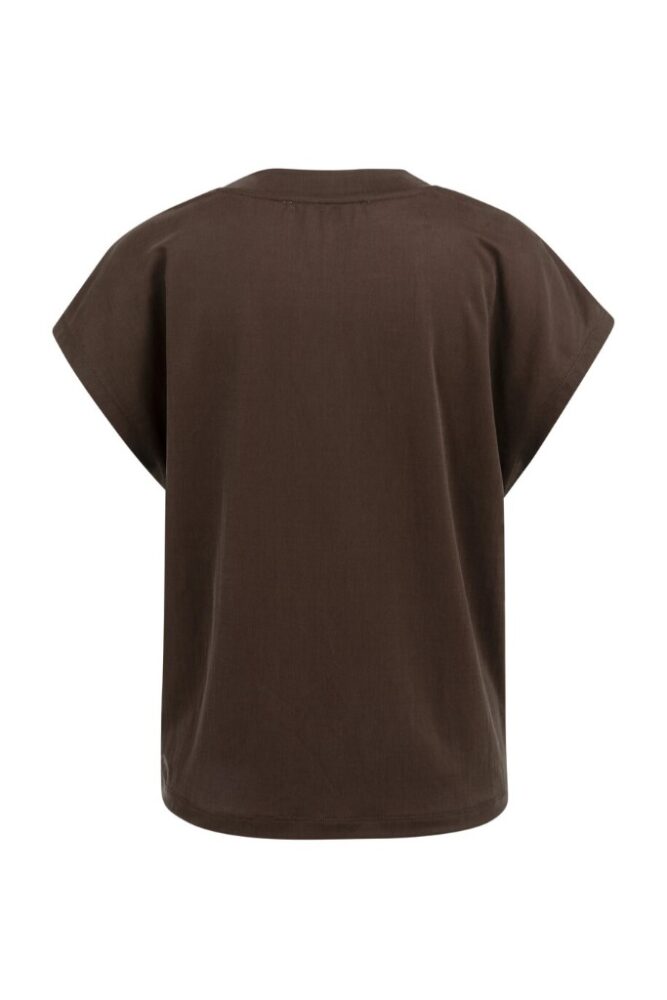 YAYA - Top s okrúhlym výstrihom - aubergine purple