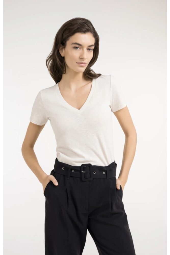 YAYA - Tričko s krátkym rukávom - cloud creme white