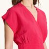 La Fée Maraboutée - Dlhé zavinovacie šaty Fresa Fuchsia - fushia
