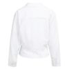 YAYA - Blúzka s viazaním v páse a topom na ramienka - pure white