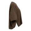 YAYA - Oversize top z jemného úpletu s balónovým zadným dielom - slate black brown melange